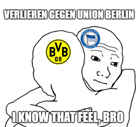 Union Berlin Meme BVB Hertha BSC geschlagen 2019-20